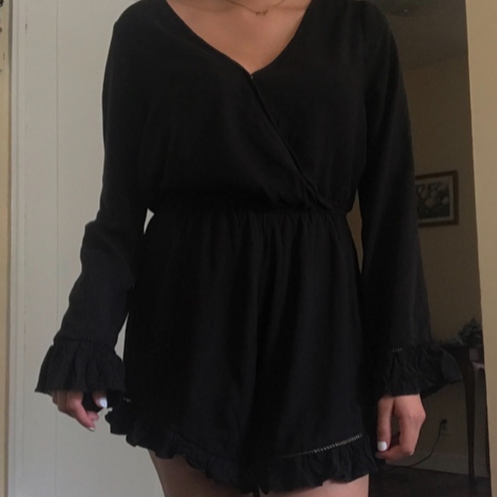 Black Romper - Picture 2 of 4